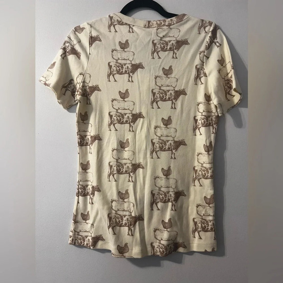 NWT Women’s Kate Quinn Stacked Animal Tshirt - Picture 2 of 8